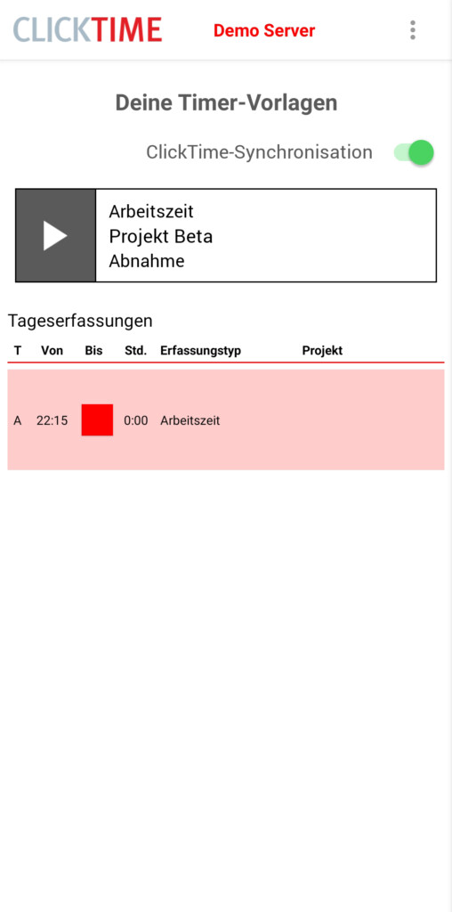 Schnellerfassung_ClickTime